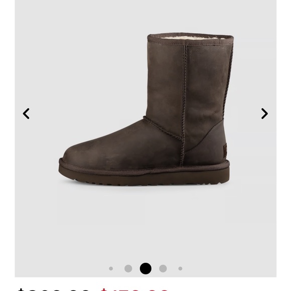 New without tags size 10 brown leather Ugg brownstone - Picture 3 of 10